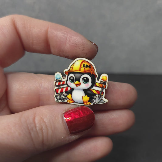 Penguin - Construction Animals - LDC - JW Pin - Full Color