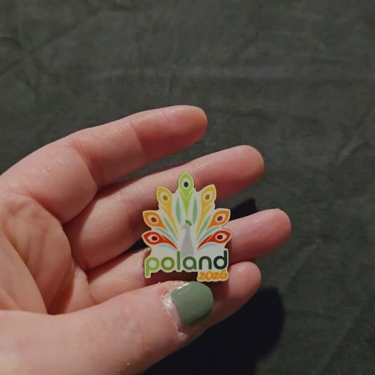 Poland Warsaw - Pin - 2026 International Convention of Jehovah's Witnesses - JW Gifts and Souvenirs