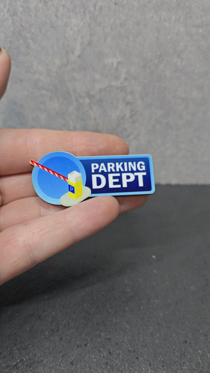 Gate - Parking - JW Department Pin