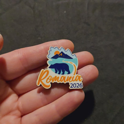 Romania Bucharest - Pin - 2026 International Convention of Jehovah's Witnesses - JW Gifts and Souvenirs