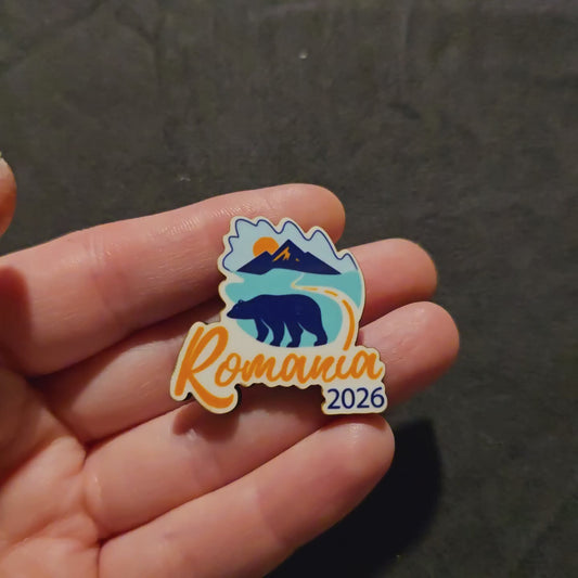 Romania Bucharest - Pin - 2026 International Convention of Jehovah's Witnesses - JW Gifts and Souvenirs