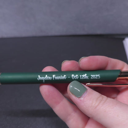 JW Metal Pen - Name and Baptism Date