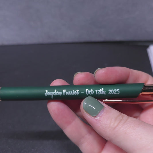 JW Metal Pen - Name and Baptism Date