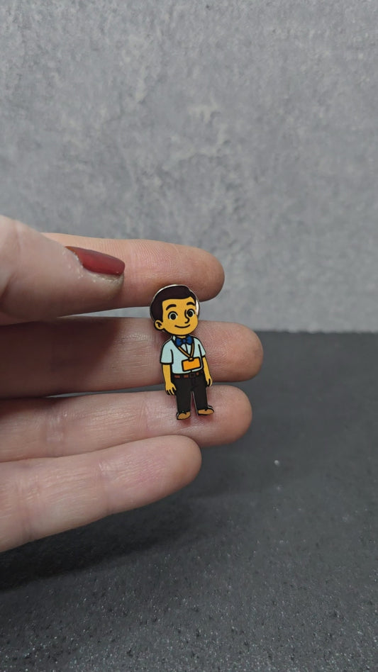 Attendant - Kid - JW Department Pin