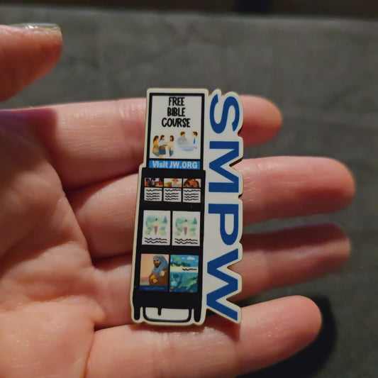 SMPW - JW - Literature Cart Pin - Full Color