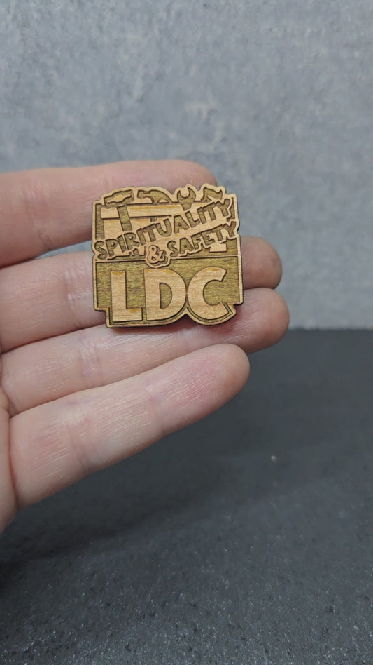 Tool Chest - Safety & Spirituality - LDC - JW Pin - Cherry Wood