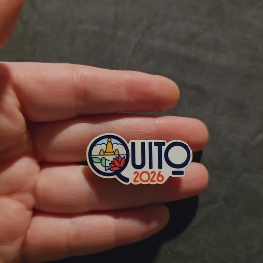 Ecuador Quito - Pin - 2026 International Convention of Jehovah's Witnesses - JW Gifts and Souvenirs