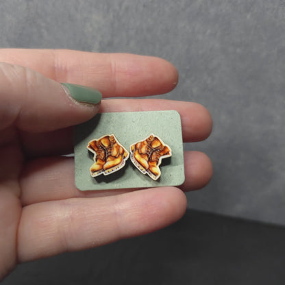 Boots - Tool - LDC Earrings - Stainless Steel