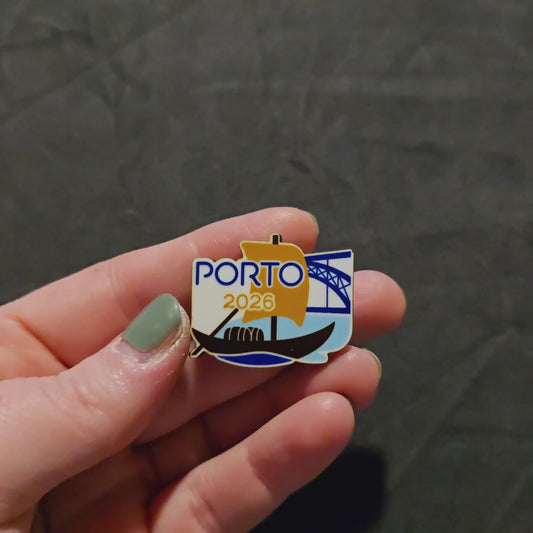 Portugal Porto - Pin - 2026 International Convention of Jehovah's Witnesses - JW Gifts and Souvenirs