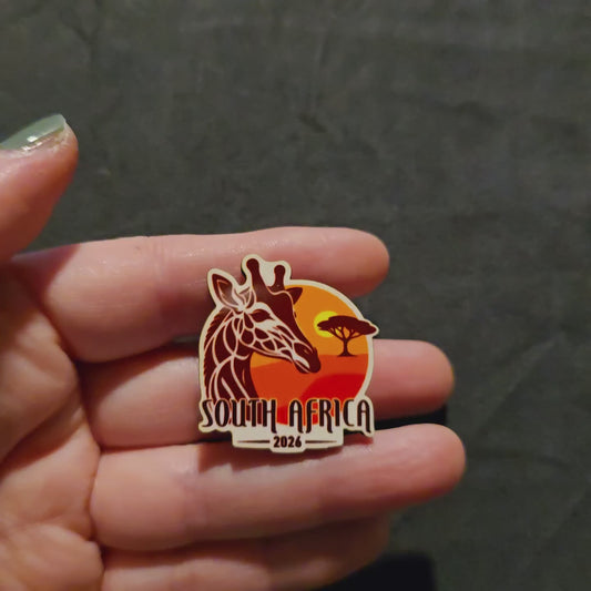 South Africa Johannesburg - Pin - 2026 International Convention of Jehovah's Witnesses - JW Gifts and Souvenirs