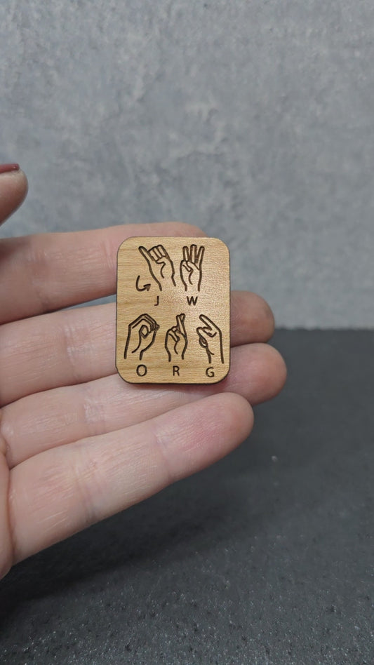 JW.ORG - JW ASL -  Cherry Wood