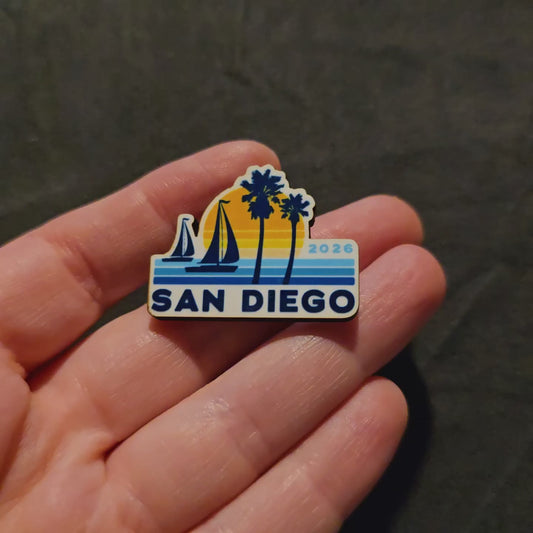 United States San Diego - Pin - 2026 International Convention of Jehovah's Witnesses - JW Gifts and Souvenirs