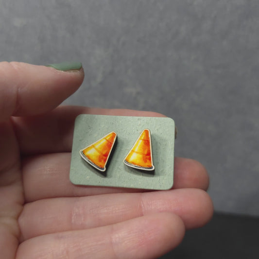 Cone - Tool - LDC Earrings - Stainless Steel