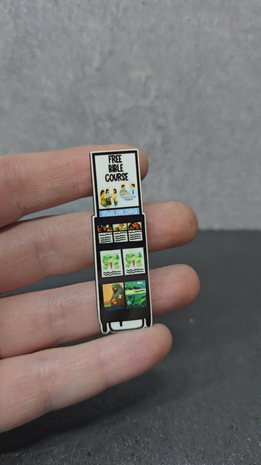 JW - Literature Cart Pin - Full Color