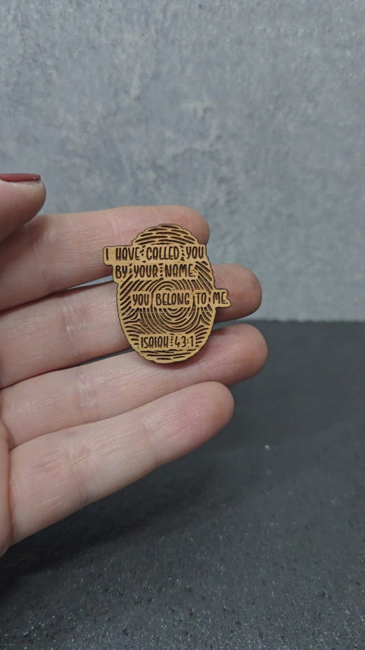 Finger Print - JW Encourage Pin
