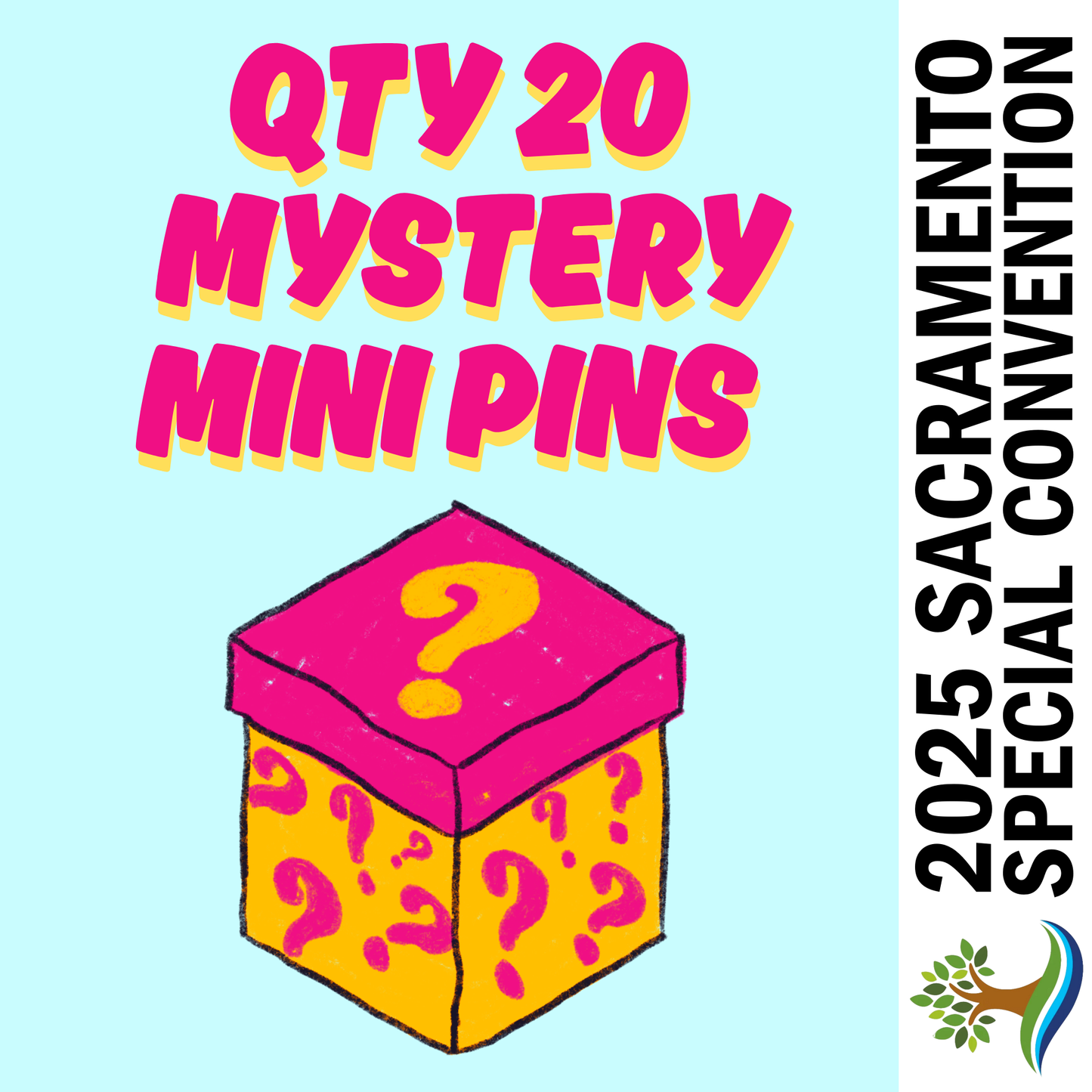 Qty 20 MYSTERY Mini Pin Pack
