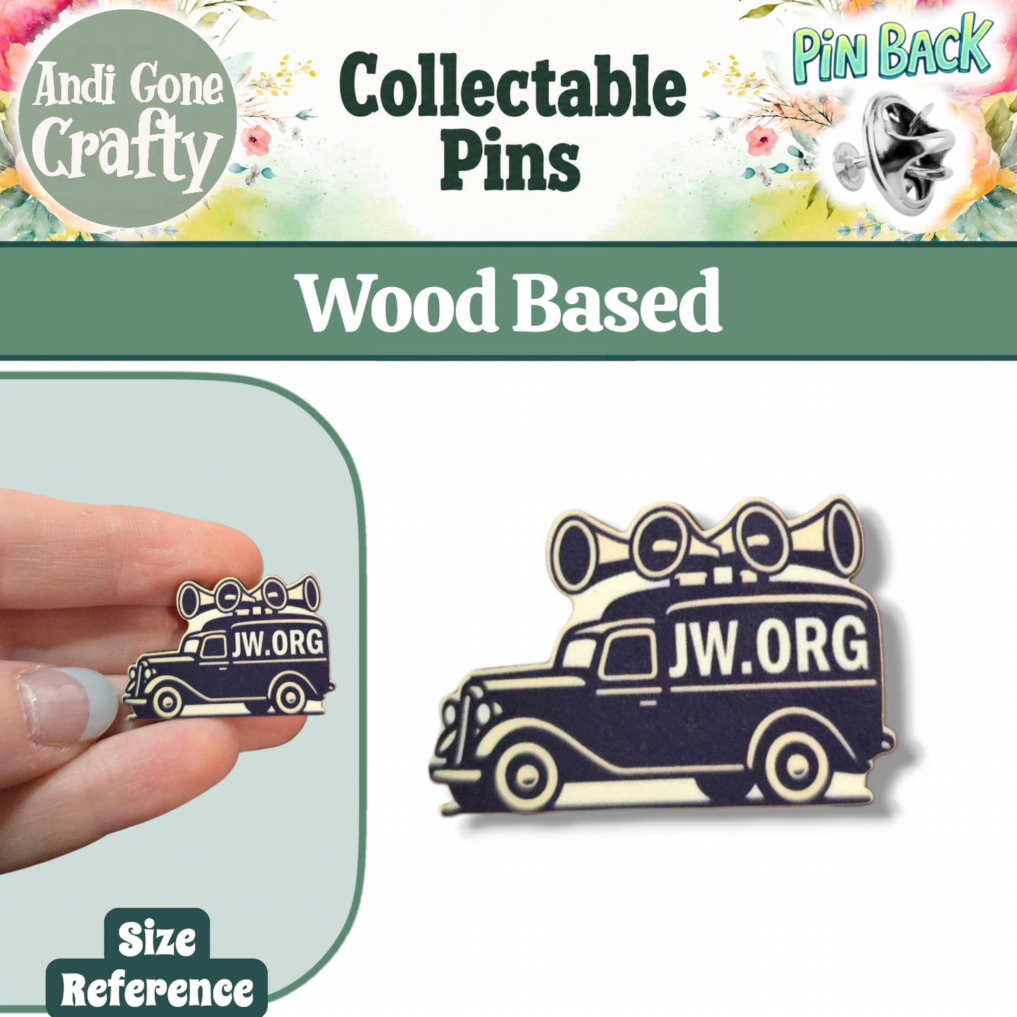 JW.ORG - Sound Car - JW Pin
