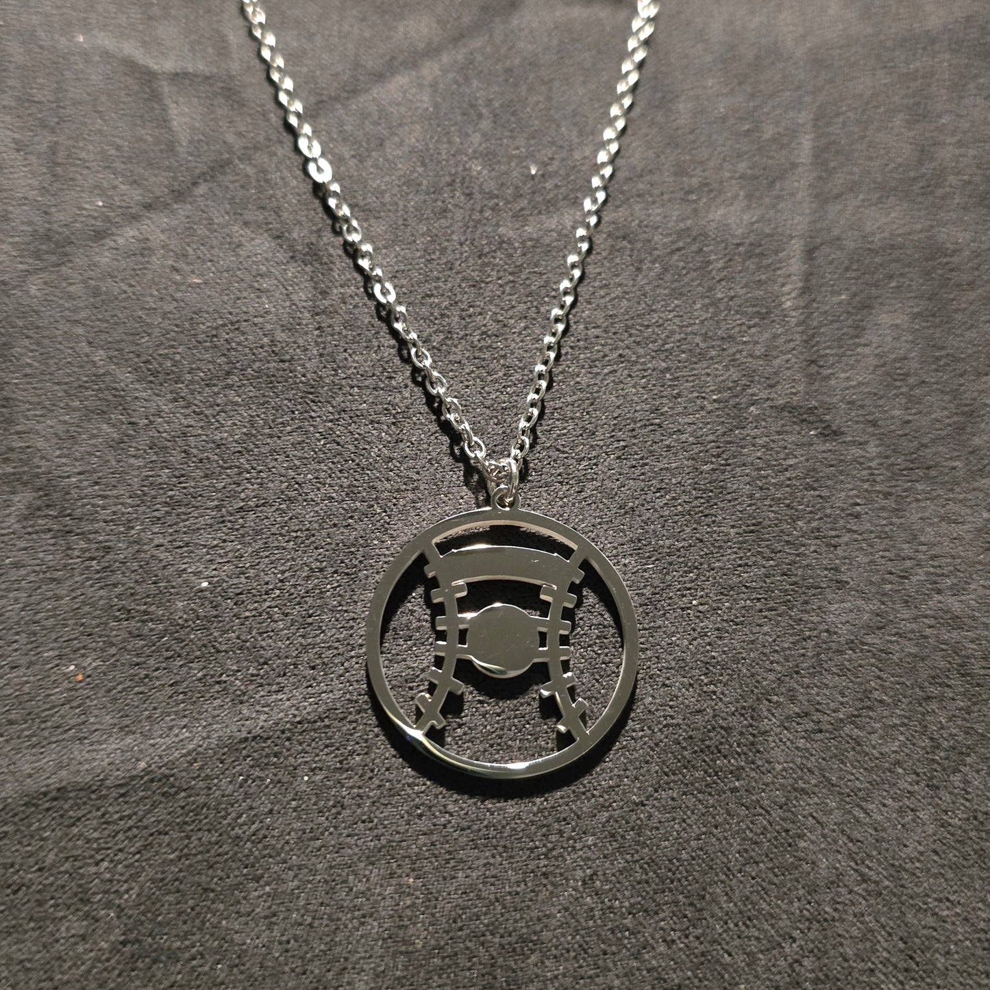 Baseball Necklace - Ready to be Engraved - Premium Stainless Steel Piece #700019